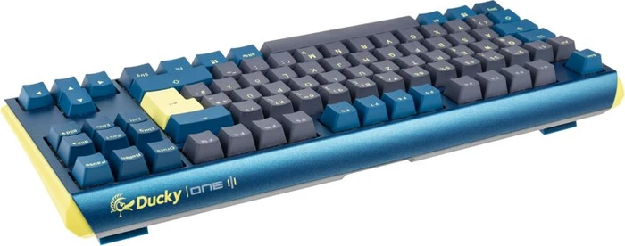 Ducky One 3 DayBreak TKL PBT blau, LEDs RGB, MX RGB BLACK, USB, DE