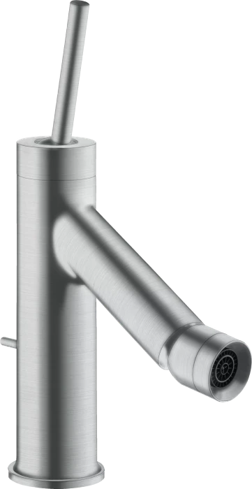 Hansgrohe Axor Starck Einhebel-Bidetmischer mit Pingriff und Zugstangen-Ablaufgarnitur brushed chrome