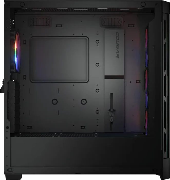 Cougar Duoface Pro RGB, schwarz, Glasfenster