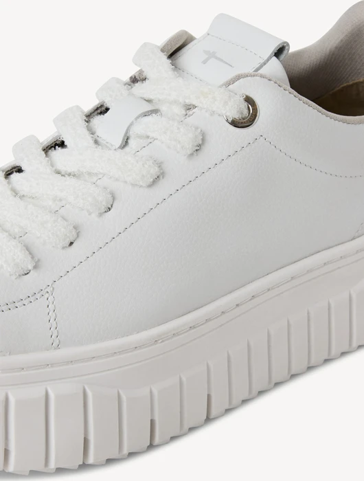 Tamaris Ledersneaker weiß (Damen)