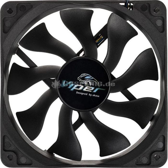 Akasa Ultra Quiet Viper Black Series, 120mm