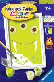 Ravensburger Malen nach Zahlen Grünes Monster