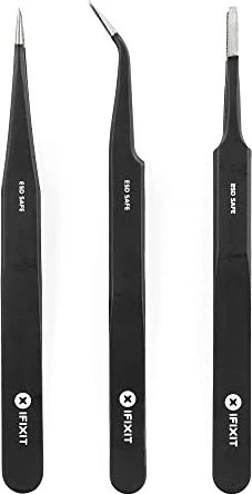 iFixit Pinzettensatz inkl. Tasche, 3-tlg.