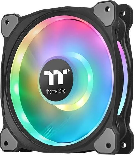 Thermaltake Riing Duo 12 LED RGB Radiator TT Premium Edition, LED-Steuerung, 120mm, 3er-Pack