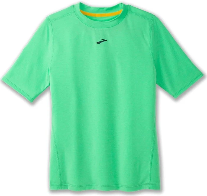 Brooks High Point Laufshirt kurzarm hyper green (Damen)