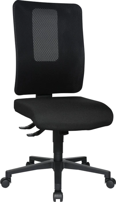 Topstar Open X (N) Bürostuhl, Fußkreuz Kunststoff schwarz, Bezug Stoff schwarz