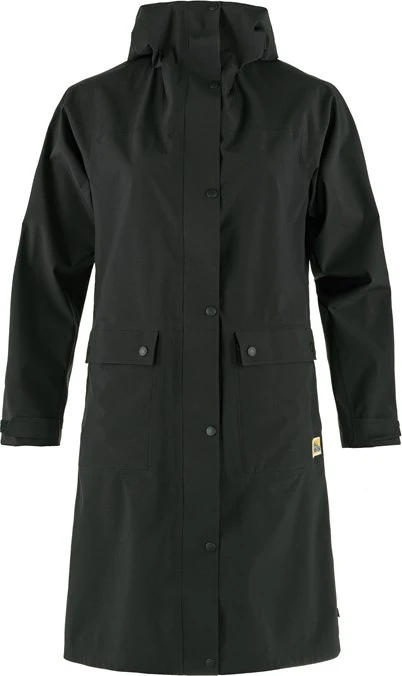 Fjällräven Vardag Rain Funktionsmantel schwarz (Damen)