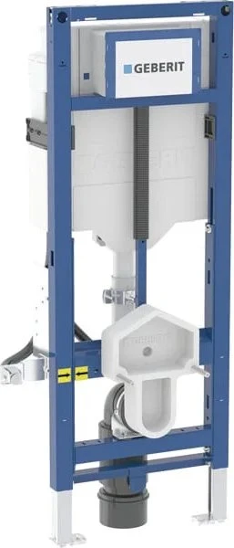 Geberit Duofix Element für Wand-WC, 112cm, mit Sigma UP-Spülkasten 12cm, barrierefrei, WC höhenverstellbar