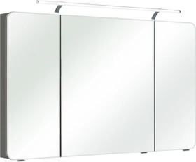 Pelipal Spiegelschrank Fokus 4005 Hochglanz 120cm steingrau