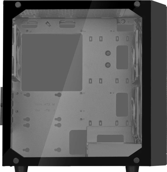 SilverStone Precision PS15 Pro, schwarz, Glasfenster