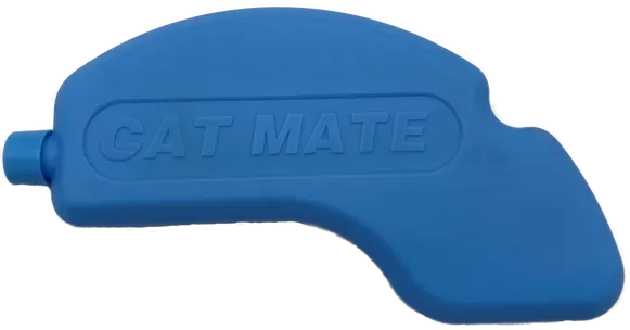 Closer Pets Ersatzakku für Futterautomaten Cat Mate C500, blau