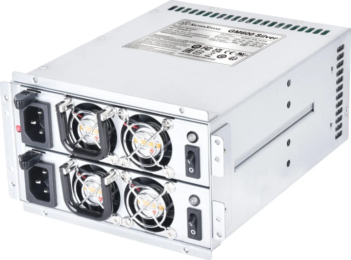 SilverStone Gemini GM600-S Silver 600W, ATX 2.4