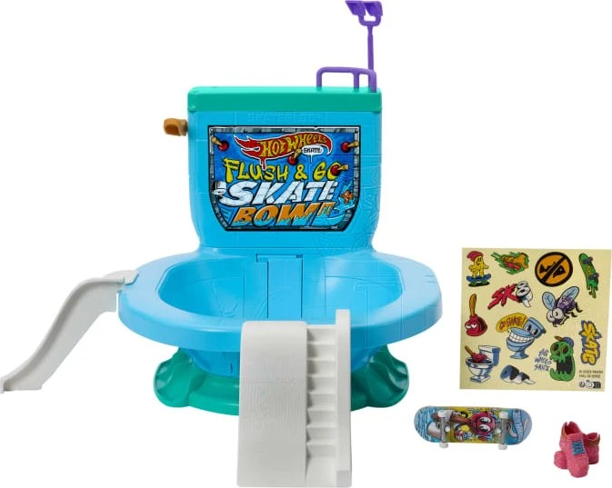 Mattel Hot Wheels Skate Kloschüssel