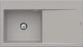 Villeroy & Boch Subway Style 50 Einbau Becken links fossil
