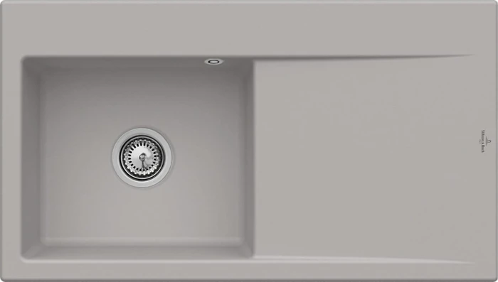 Villeroy & Boch Subway Style 50 Einbau Becken links fossil