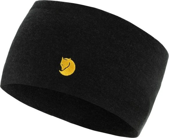 Fjällräven Bergtagen Merino Stirnband schwarz