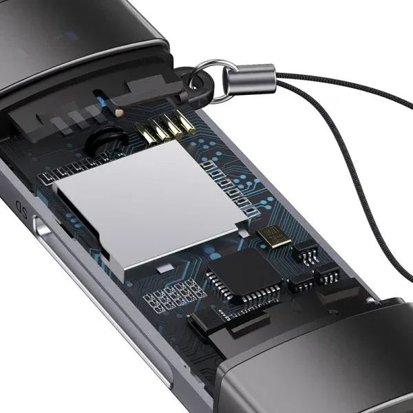 Baseus Lite Series Card Reader, USB-C/USB-A 3.0 [Stecker]