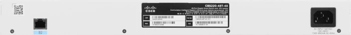 Cisco Business 220 Rackmount Gigabit Smart Switch, 48x RJ-45, 4x SFP+