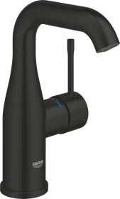 Grohe Essence Einhand-Waschbeckenarmatur 1/2" M-Size schwarz matt