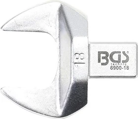 BGS technic Einsteck-Maulschlüssel 9x12mm, 18mm