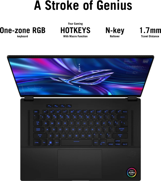 ASUS ROG Flow X16 GV601RW-M5093W, Ryzen 7 6800HS, 32GB RAM, 2TB SSD, GeForce RTX 3070 Ti, DE