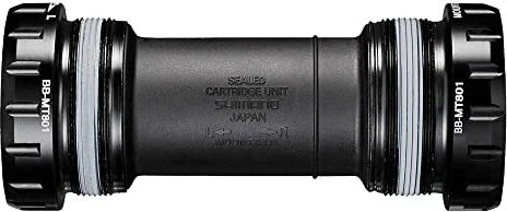 Shimano Deore XT BB-MT801 68mm Hollowtech II BSA Innenlager mit 68/73mm Adapter, für Kettenkasten schwarz