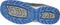 Lowa Innox Evo GTX Lo asphalt/blau (Herren) Vorschaubild
