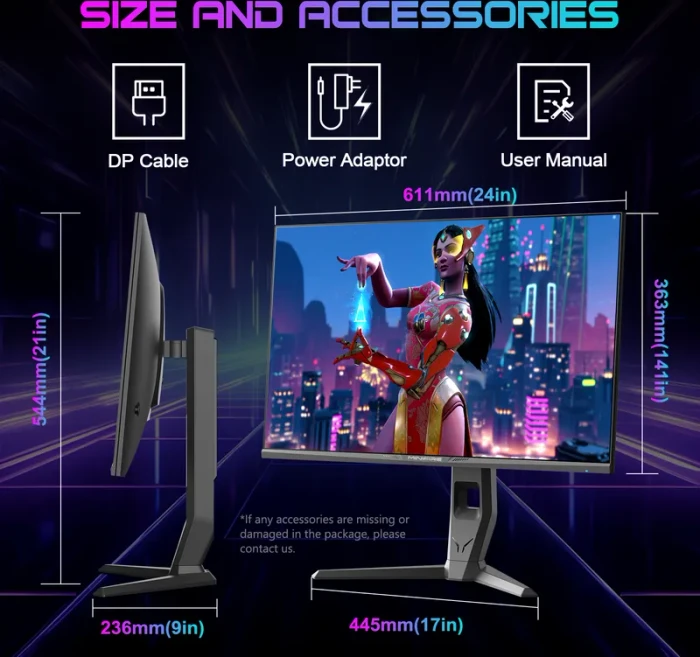Minifire MFG27F6Q Pro, 27"