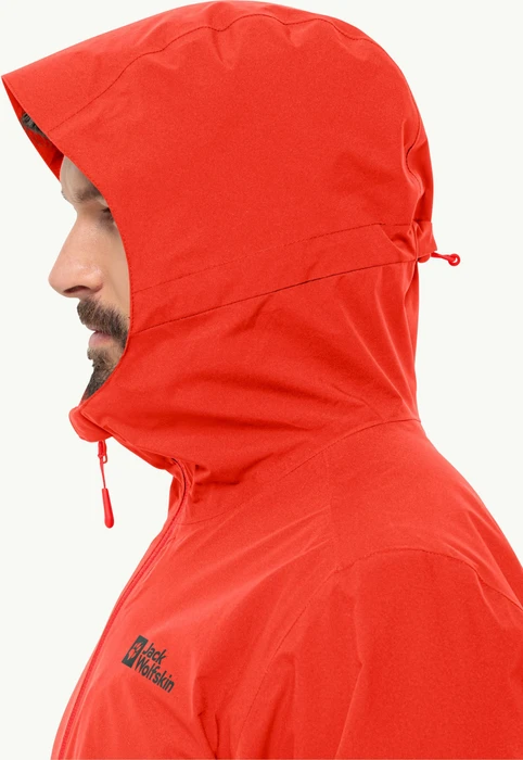 Jack Wolfskin Robury 2l Funktionsjacke strong red (Herren)