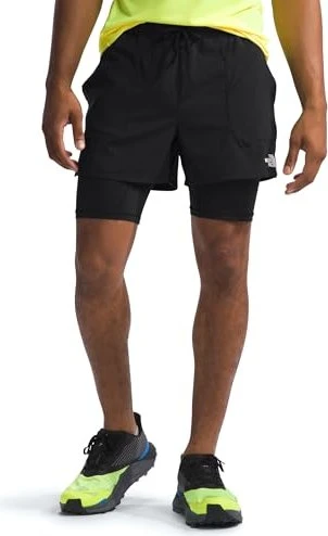 The North Face Sunriser 4" 2-in-1 Shorts Laufhose kurz tnf black (Herren)