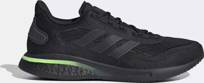 adidas Supernova core black/signal green