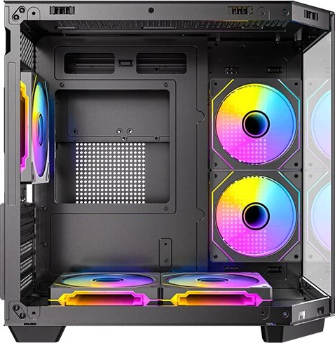 Antec CX M2 ARGB, schwarz, Glasfenster
