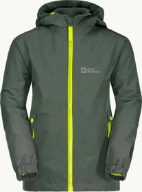 Jack Wolfskin Boys Iceland 3in1 Funktionsjacke thyme green (Junior)