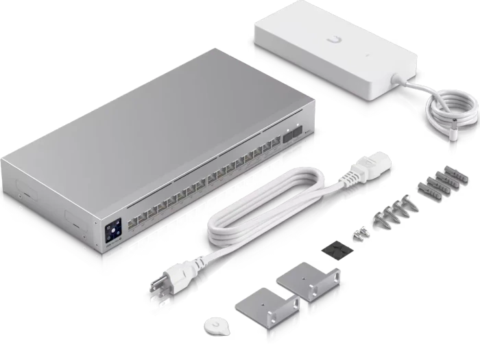 Ubiquiti UniFi Pro Max Rackmount Gigabit Smart Switch, 16x RJ-45, 2x SFP+, 180W PoE++