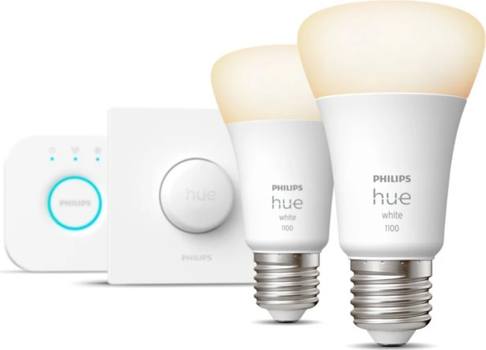 Philips Hue White 1100 E27 9.5W Starter-Kit