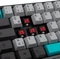 Ducky Miya Pro Moonlight TKL PC/Mac dunkelgrau, PBT, LEDs weiß, MX RED, USB, DE Vorschaubild