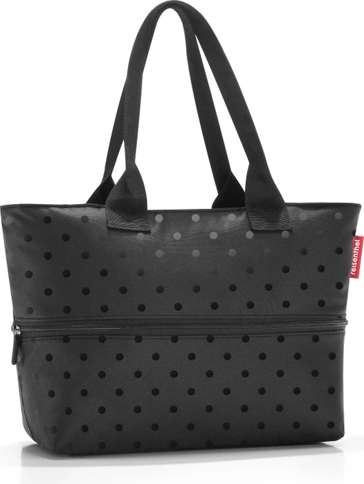 Reisenthel e1 Shopper glossy dots black