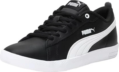 Puma Smash v2 Leder puma black/puma white (Damen)