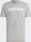 adidas Essentials Single Jersey Linear Embroidered Logo T-Shirt kurzarm medium grey heather (Herren) Vorschaubild