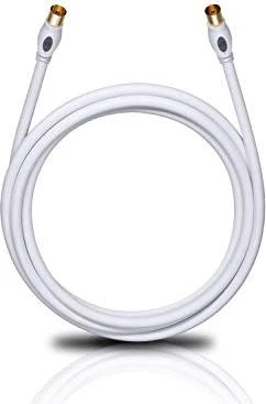 Oehlbach Transmission Plus 320 Koaxial Antennenkabel weiß 3.2m