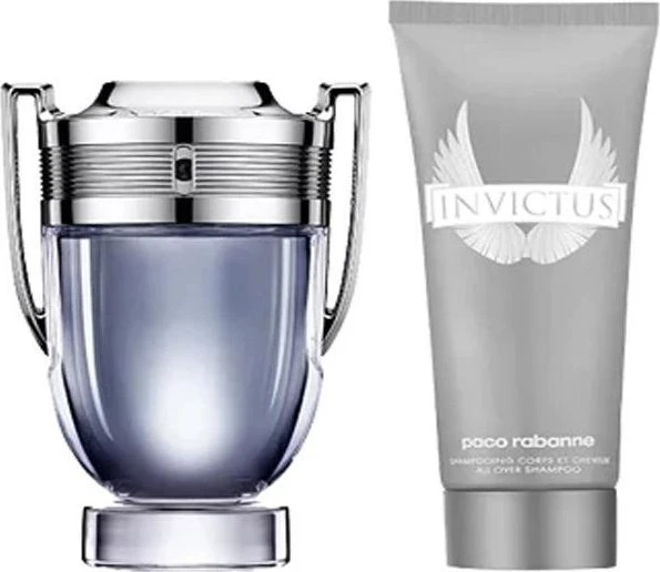 Paco Rabanne Invictus for Men EdT 100ml + Duschgel 100ml Duftset