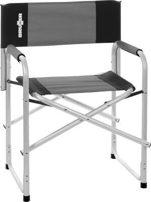 Brunner Bravura Campingsessel schwarz/grau