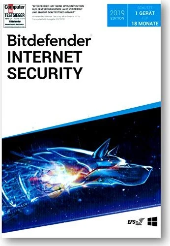 BitDefender Internet Security 2019, 1 User, 18 Monate (deutsch) (PC)