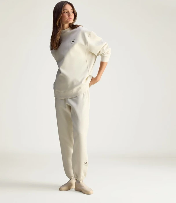 adidas by Stella McCartney Loose Trainingshose lang almond milk-smc (Damen)