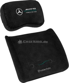 noblechairs Kissen-Set Mercedes-AMG Petronas F1 Team, schwarz