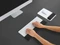 Leitz Ergo WOW höhenverstellbare Handgelenkauflage für Tastatur, schwarz/weiß Vorschaubild