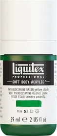 Liquitex Professional Soft Body Acrylic phthalocyanine green yellow shade, 59ml