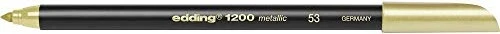 edding 1200 metallic gold