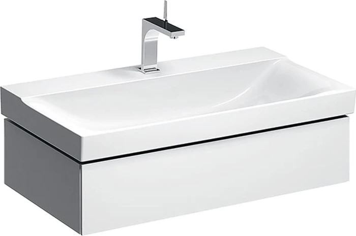 Geberit Xeno² Unterschrank für Waschtisch 88x22x46.2cm, 1 Schublade, weiß