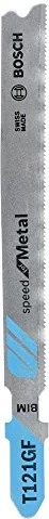 Bosch Professional T121GF BIM Speed for Metal Stichsägeblatt, 92mm, 25 Stück